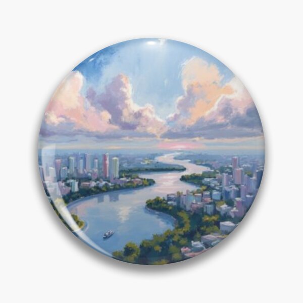 Item preview, pasig river oil painting designed and sold by cloudzer0000.