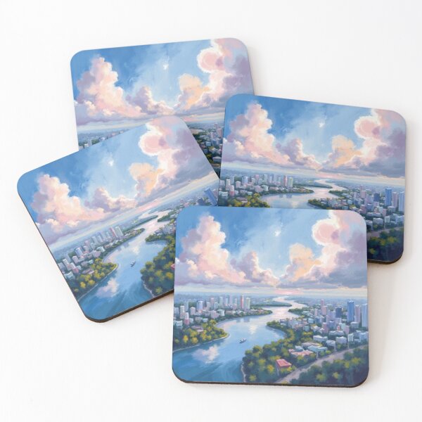 Item preview, pasig river oil painting designed and sold by cloudzer0000.