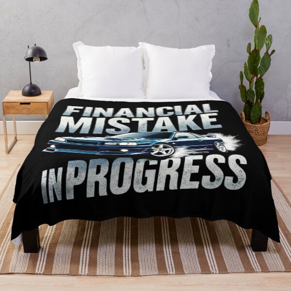 Item preview, Financial Mistake In Progress Blue Sports Car Design designed and sold by PROPera-design.
