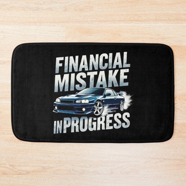 Item preview, Financial Mistake In Progress Blue Sports Car Design designed and sold by PROPera-design.