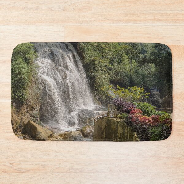 Item preview, Cat Cat Falls, Sa Pa - Hmong Village Waterfall | Tropical Lao Cai, Vietnam Nature Art designed and sold by Ross.A.Campbell.