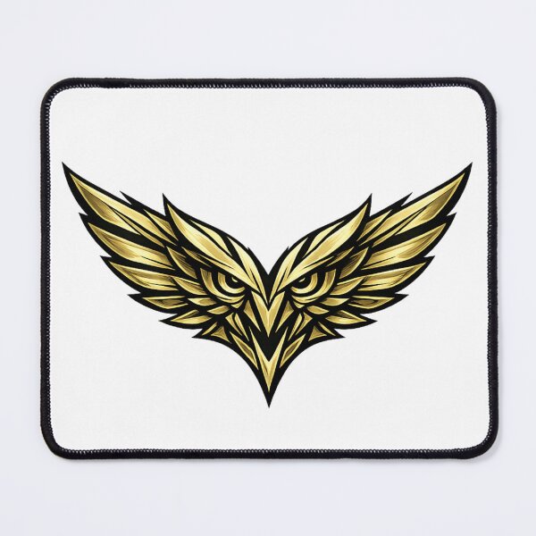Item preview, VELNAR Owl Vision – Gold Luxury Emblem designed and sold by Ikkipass Enterprises.