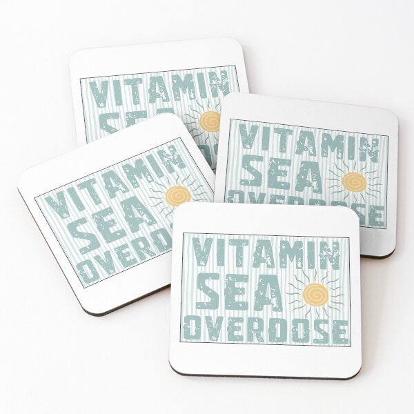 Item preview, Vitamin Sea Overdose Retro Beach Vintage Summer Aesthetic designed and sold by KaBaRen.