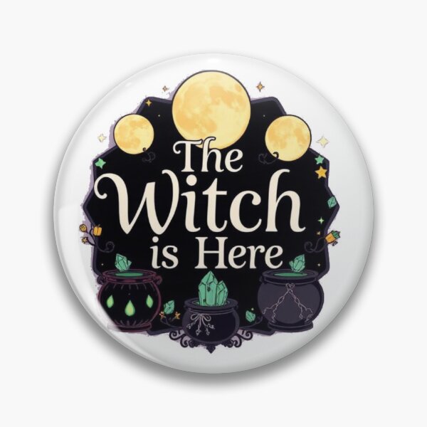 Item preview, The Witch is Here designed and sold by Mystical Mindset Crafts.