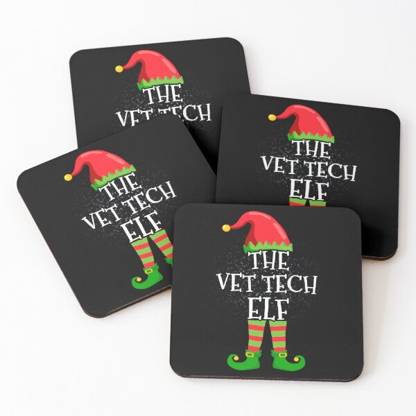 Item preview, VET TECH Elf Family Matching Christmas Group designed and sold by CosmoKitsch.