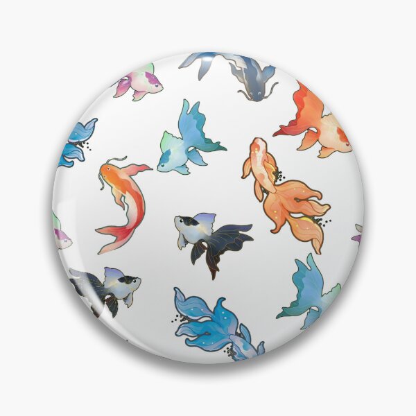 Item preview, Ethereal Celestial Goldfish Dance designed and sold by Madhav Creations Studio.