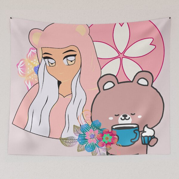 Item preview, Kawaii Bear & Inclusive Tea Time designed and sold by Kanniax.