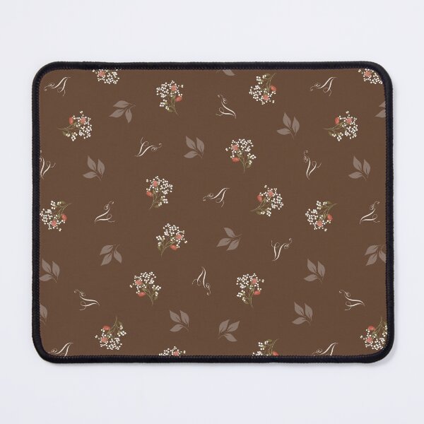 Item preview, Floral Cottagecore Fabric Vintage Botanical Toss Print designed and sold by Designs by christel_treiber.
