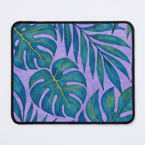 Item preview, Blue and Green Tropical Leaves designed and sold by GraphicsClub.