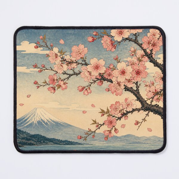 Item preview, Cherry Blossom Flowers - Vintage Ukiyo-e Japanese Woodblock  designed and sold by bapupa.