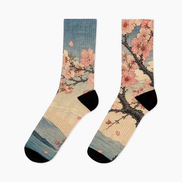 Item preview, Cherry Blossom Flowers - Vintage Ukiyo-e Japanese Woodblock  designed and sold by bapupa.