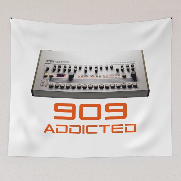 Item preview, 909 Addicted Techno Culture designed and sold by LeGrizou.