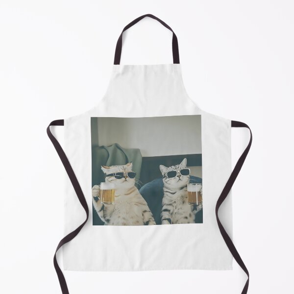 Item preview, Funny Cat Drinking Beer designed and sold by Hedoraxe.