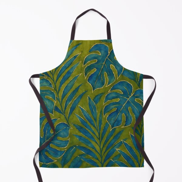 Item preview, Blue and Green Tropical Leaves designed and sold by GraphicsClub.