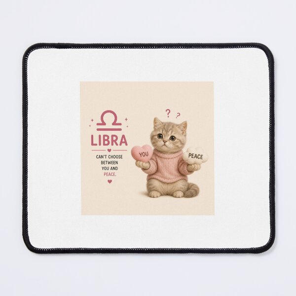 Item preview, Libra Zodiac Cat – Cute Astrology Balance Meme Kitty designed and sold by LovelyCatGalaxy.
