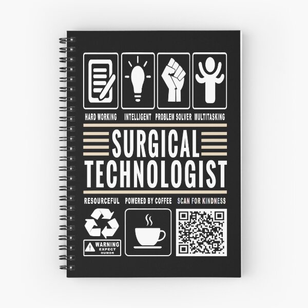 Item preview, Funny Surgical Technologist Job Description Icons QR Code designed and sold by MerchMaxxing.