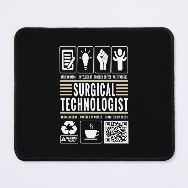 Item preview, Funny Surgical Technologist Job Description Icons QR Code designed and sold by MerchMaxxing.