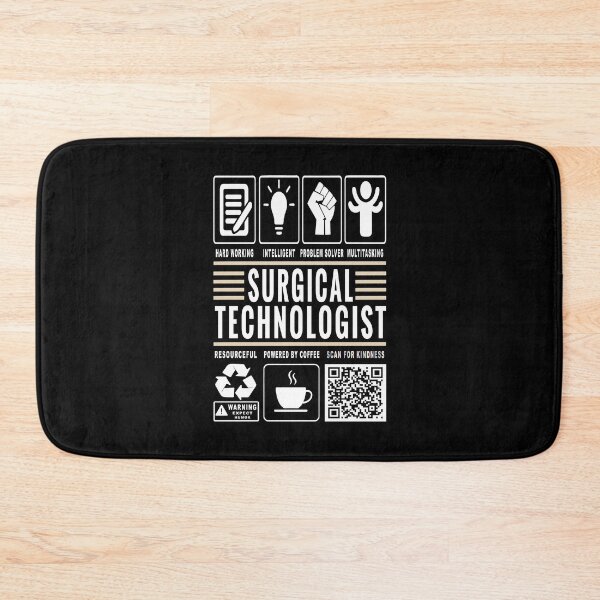 Item preview, Funny Surgical Technologist Job Description Icons QR Code designed and sold by MerchMaxxing.