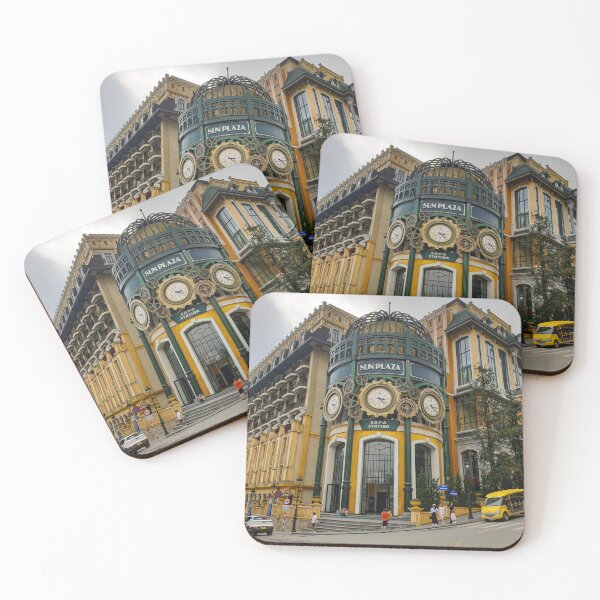 Item preview, Sun Plaza Sapa Station - French Colonial Architecture | Iconic Sapa Vietnam City Art designed and sold by Ross.A.Campbell.