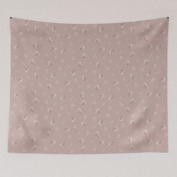 Item preview,  Floral Cottagecore Fabric Vintage Botanical Toss Print designed and sold by Designs by christel_treiber.