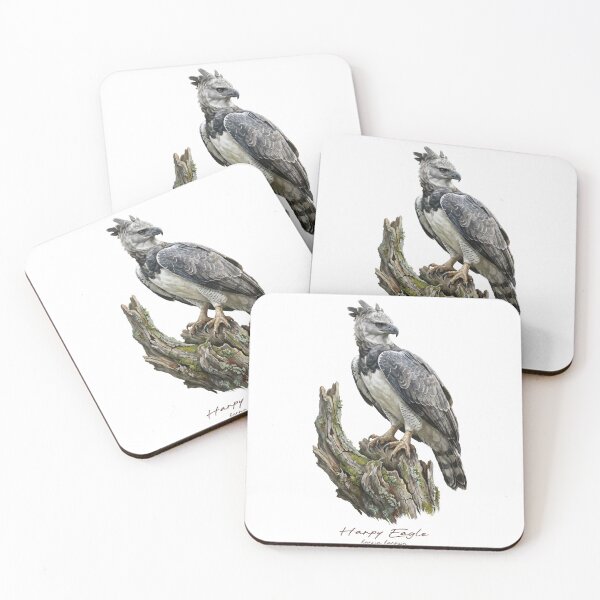 Item preview, Harpy Eagle on Mossy Stump designed and sold by Takeda-art.