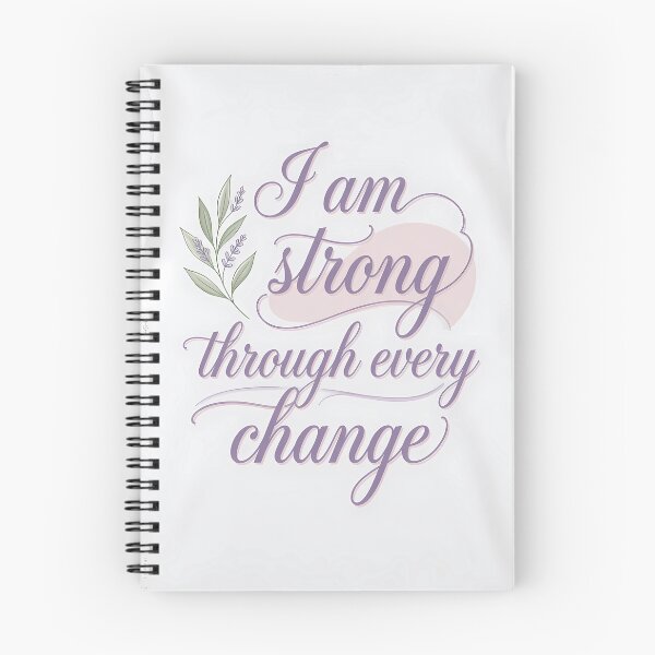 Item preview, Perimenopause Power Surge | I Am Strong Through Every Change T-Shirt designed and sold by PeriBloomDesign.