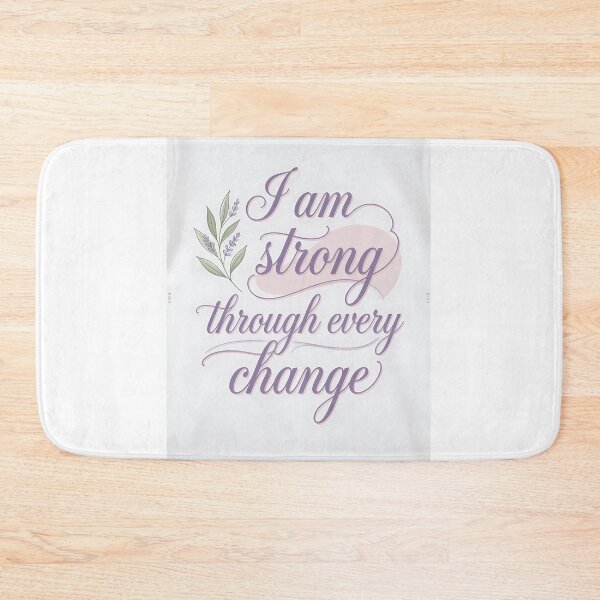 Item preview, Perimenopause Power Surge | I Am Strong Through Every Change T-Shirt designed and sold by PeriBloomDesign.
