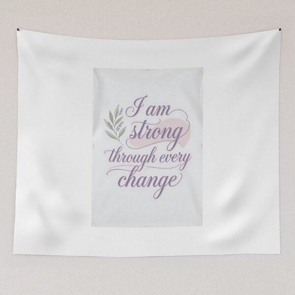 Item preview, Perimenopause Power Surge | I Am Strong Through Every Change T-Shirt designed and sold by PeriBloomDesign.