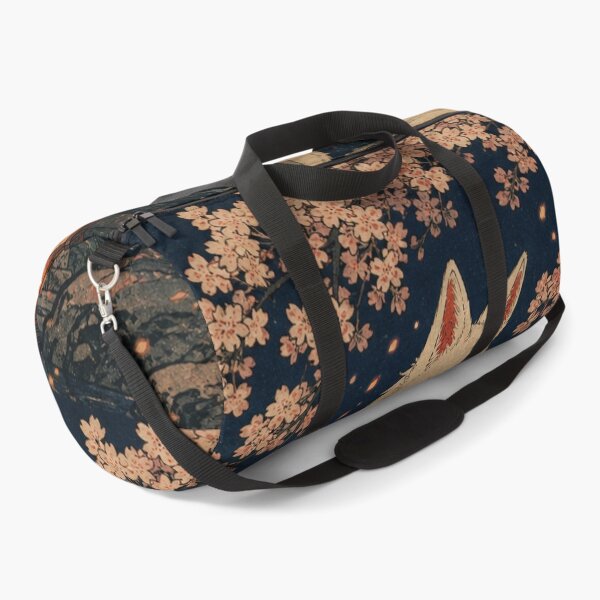 Item preview, Fox Fire Dance - Vintage Ukiyo-e Japanese Folklore Woodblock designed and sold by bapupa.