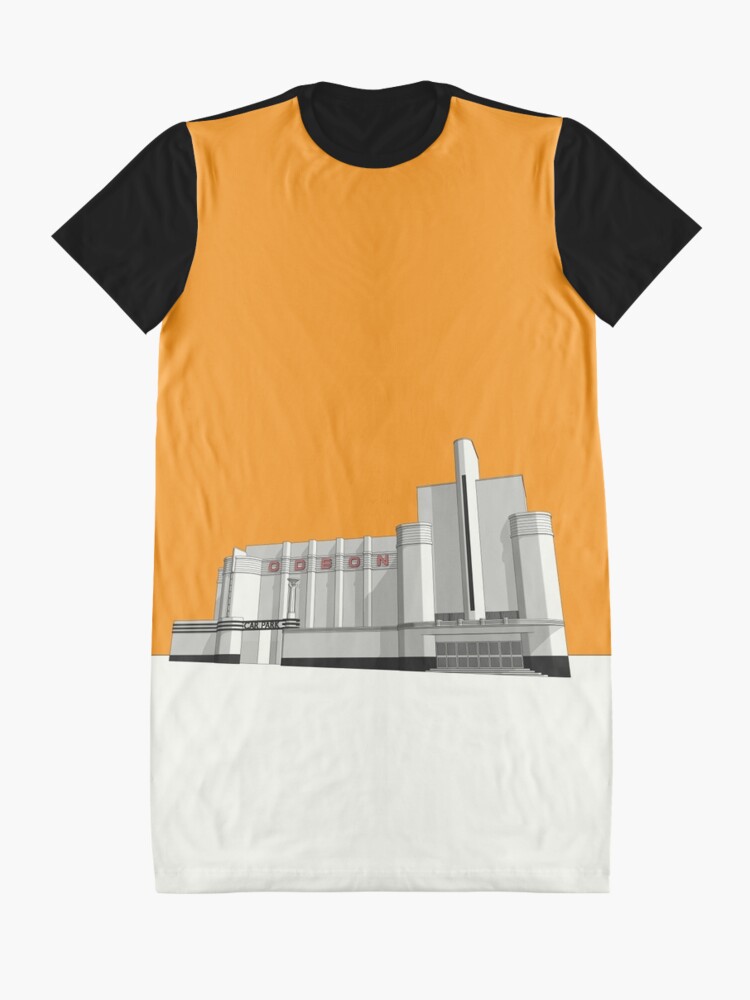 Alternate view of ODEON Woolwich Graphic T-Shirt Dress
