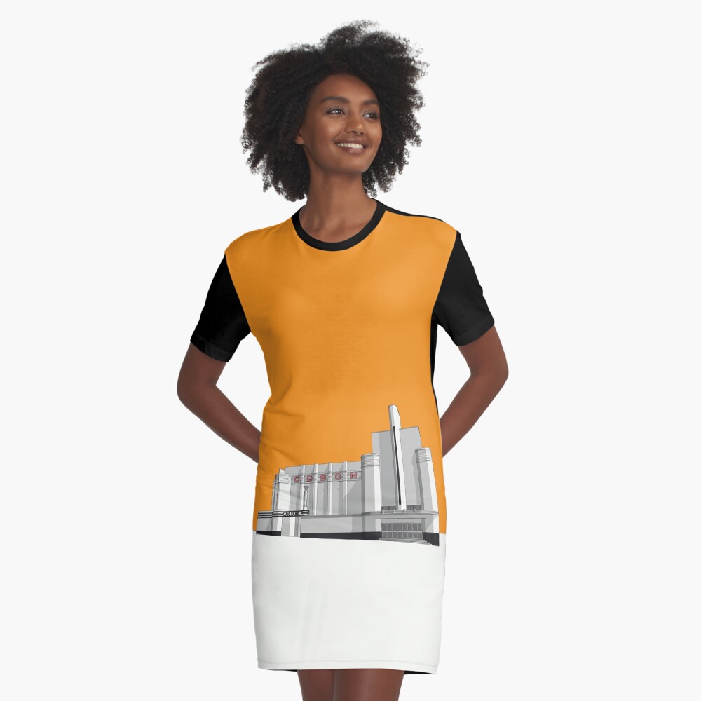 ODEON Woolwich Graphic T-Shirt Dress