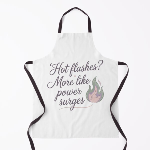 Item preview, Hot Flashes? More Like Power Surges | Funny Perimenopause T-Shirt designed and sold by PeriBloomDesign.