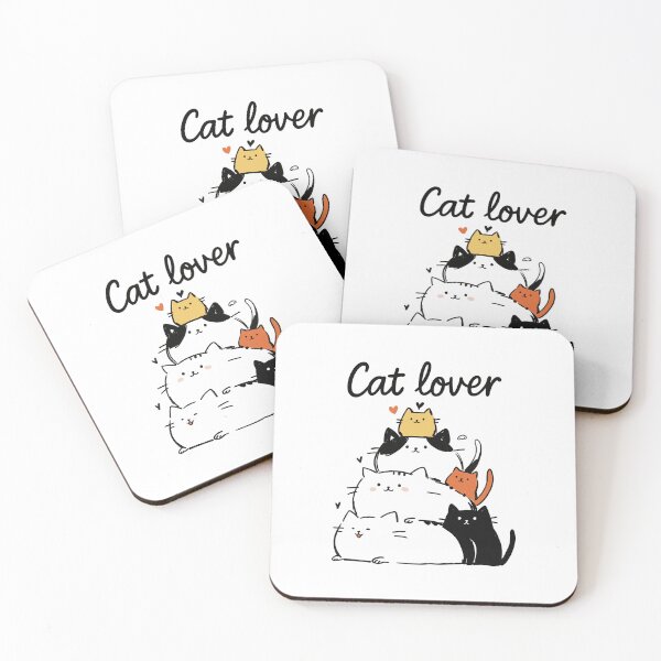 Item preview, Cute Cats "Cat Lover" designed and sold by Fabrikola.