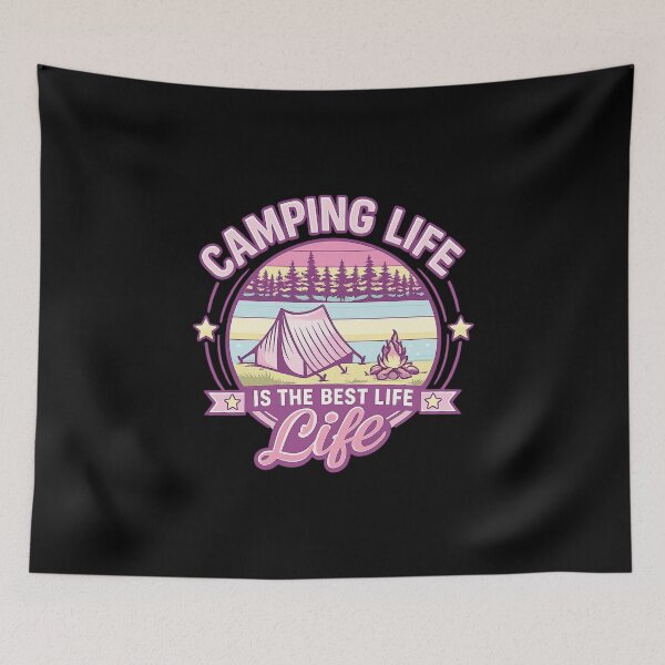 Item preview, Camping Life is the Best Life, Camping ,Women designed and sold by CloudyPress.