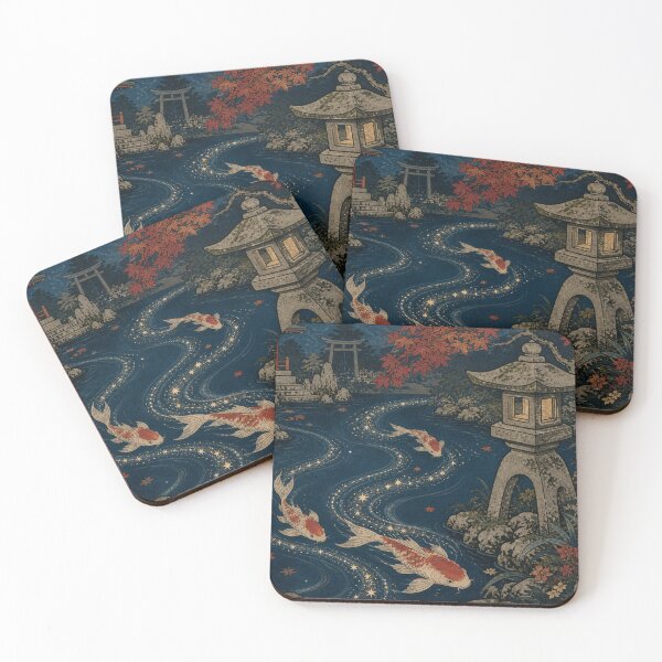 Item preview, Spirits Garden - Vintage Ukiyo-e Japanese Folklore Woodblock  designed and sold by bapupa.