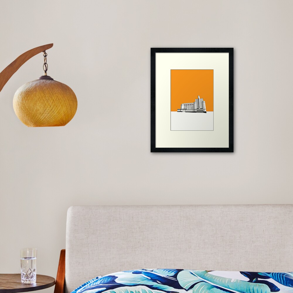 ODEON Woolwich Framed Art Print