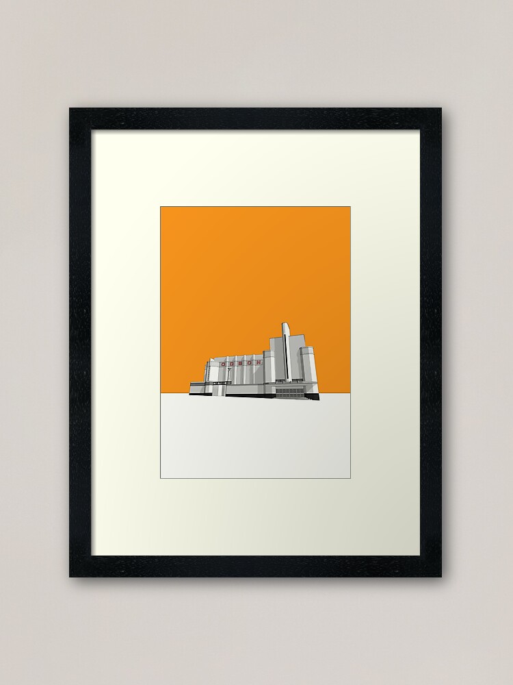 Alternate view of ODEON Woolwich Framed Art Print