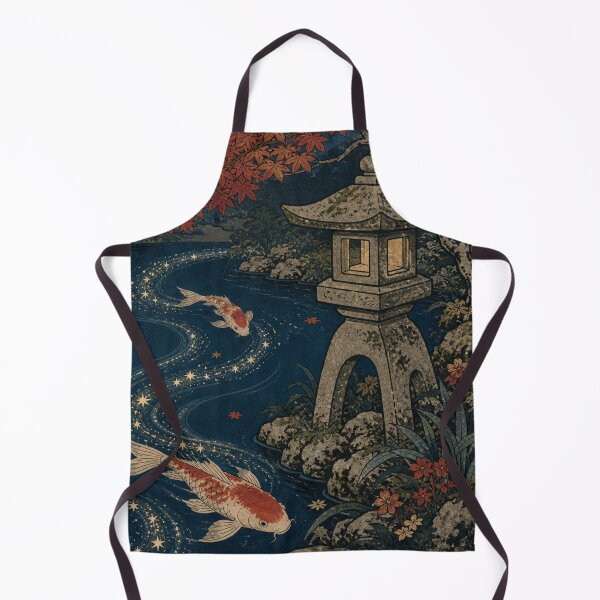 Item preview, Spirits Garden - Vintage Ukiyo-e Japanese Folklore Woodblock  designed and sold by bapupa.
