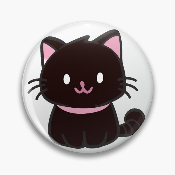 Item preview, black cat designed and sold by vloxy.