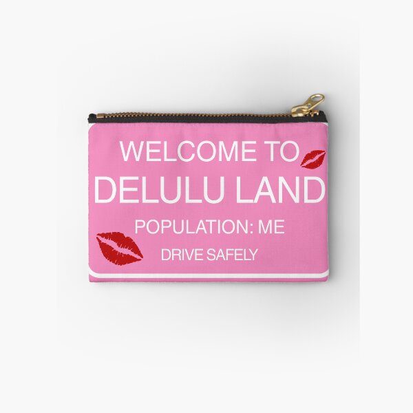 Item preview, Welcome to Delulu Land sticker designed and sold by hellorodeo.