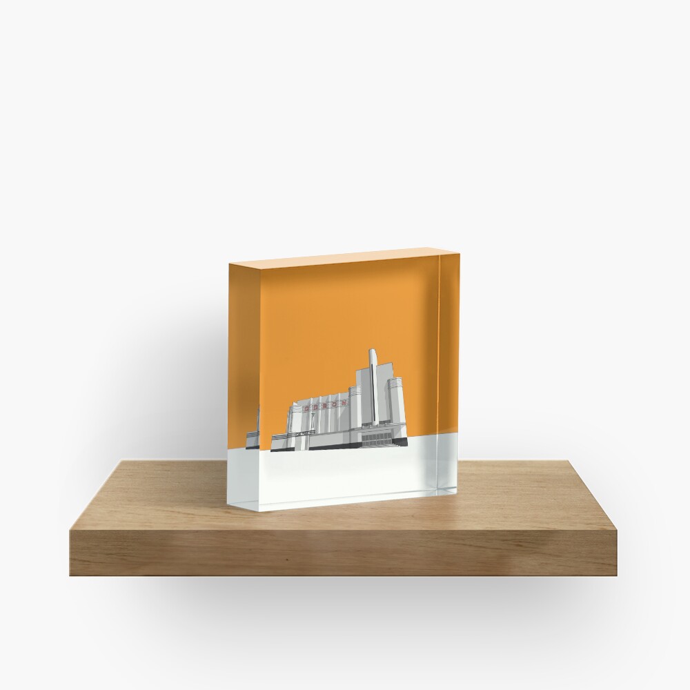 ODEON Woolwich Acrylic Block