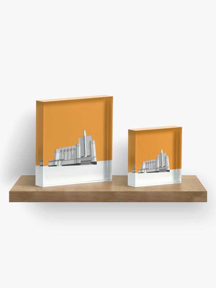 Alternate view of ODEON Woolwich Acrylic Block