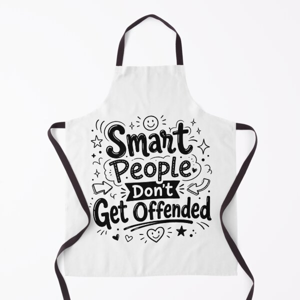 Item preview, Smart People Don't Get Offended designed and sold by THREE LITTLE BEANS.