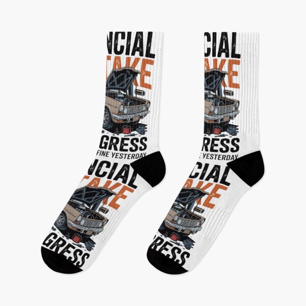 Item preview, Financial Mistake In Progress Funny Mechanic Design designed and sold by PROPera-design.