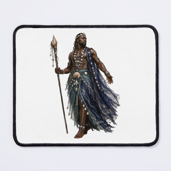 Item preview, Olokun Yoruba God Ocean Wealth Mystery Mythology Design designed and sold by The Dark Files.