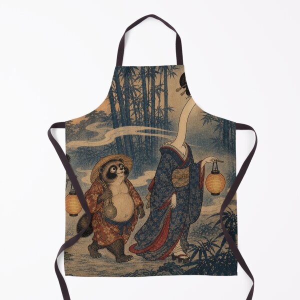 Item preview, Yokai Parade - Vintage Ukiyo-e Japanese Folklore Woodblock  designed and sold by bapupa.