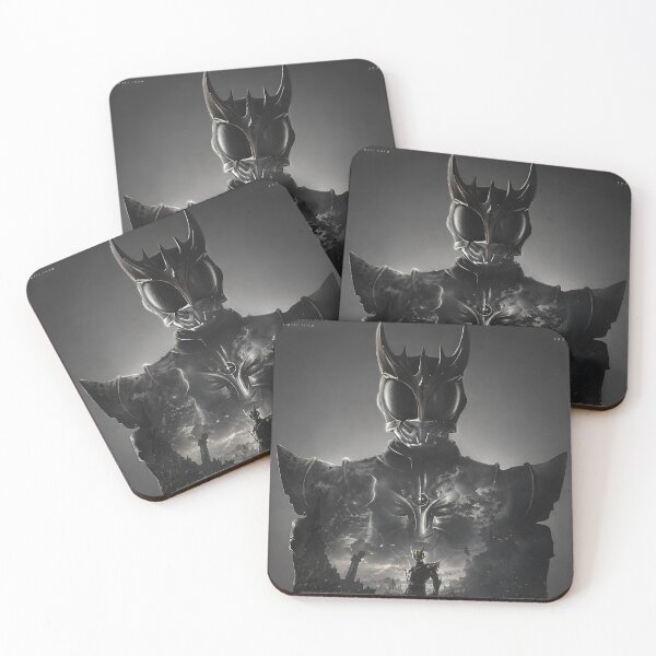 Item preview, Masked Rider Kuuga Ultimate Form | Dark Monochrome Tokusatsu Anime l Art designed and sold by Dyan4.