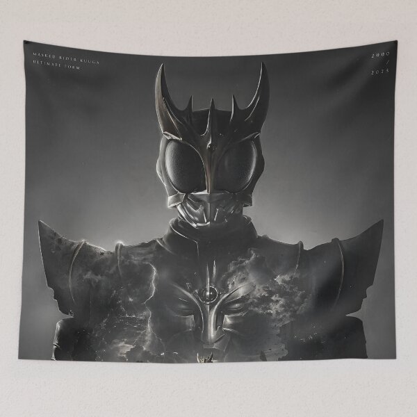 Item preview, Masked Rider Kuuga Ultimate Form | Dark Monochrome Tokusatsu Anime l Art designed and sold by Dyan4.