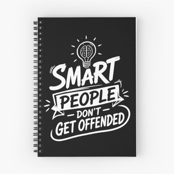 Item preview, Smart People Don't Get Offended designed and sold by THREE LITTLE BEANS.