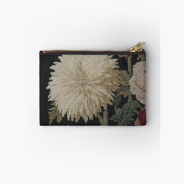 Item preview, Vintage Floral Needlepoint Embroidery Pattern designed and sold by PACS0011.